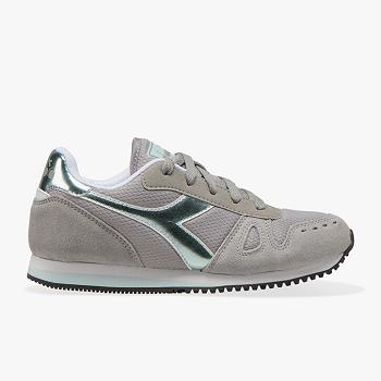 Diadora Simple Run Gs Girl Siva - Detske Tenisky